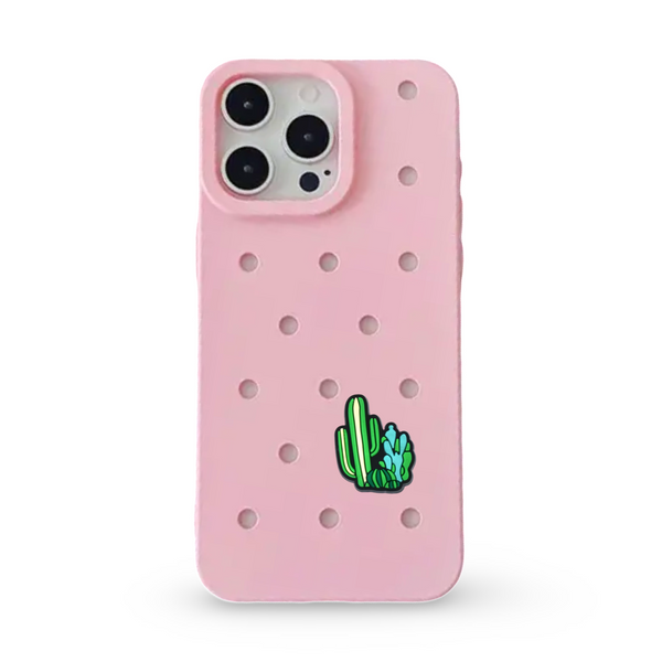 Charm Crocs®️ green cactus