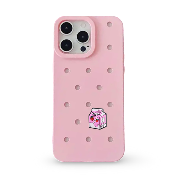 Charm Crocs®️ strawberry milk