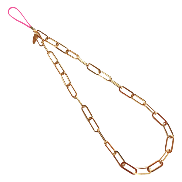 Double Phone Cord Pink