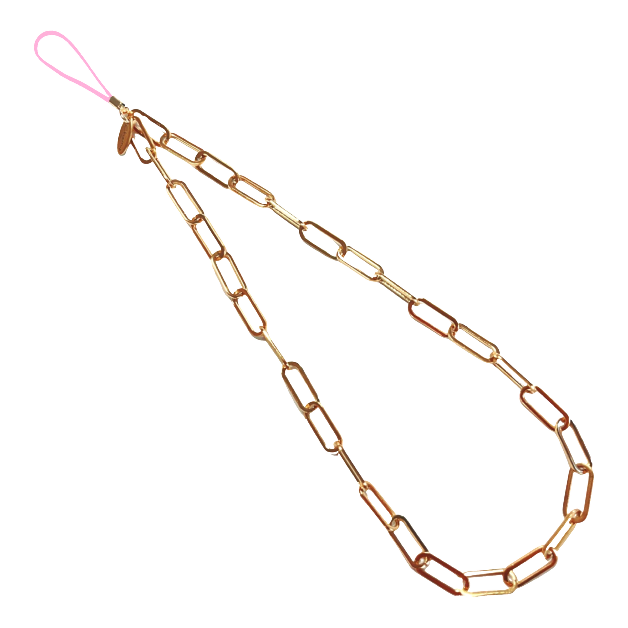 Double Phone Cord Light Pink