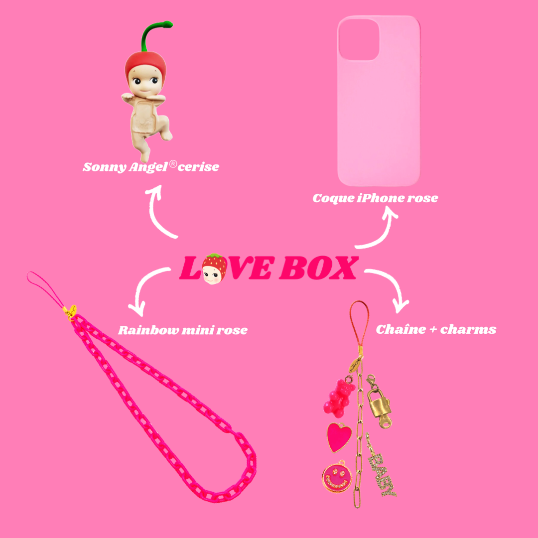 LOVE BOX pink limited edition
