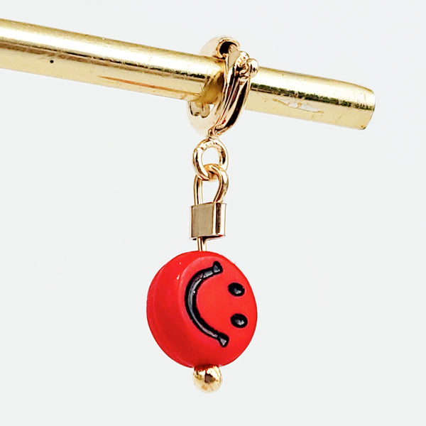 Charm Baby Red Smiley