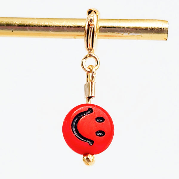 Charm Baby Red Smiley