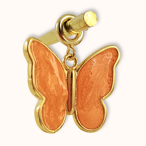 Charm Orange Butterfly