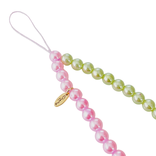 Baby Double Pearl Green&amp;Pink