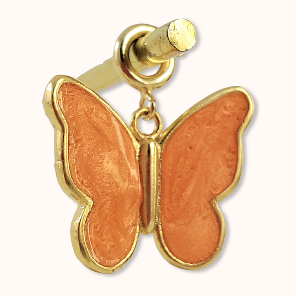 Charm Orange Butterfly